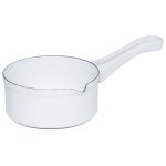 Riess casserole � manche pour b�b� �14cm 0, 75 litre classic blanc induction