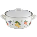 Riess - kelomat - riess casserole avec couvercle country fruit garden 16cm 1 litre mail
