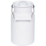 Riess pot à lait avec couvercle 1 litre émail classic blanc Riess pot à lait avec couvercle 1 litre émail classic blanc