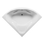 Riho - baignoire d'angle acrylique neo 150x150 cm - gris - sans tablier - gris - 150 - - Riho - baignoire d'angle acrylique neo 150x150 cm - gris - sans tablier - gris - 150 - -