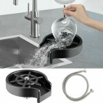 Rince - verres en mtal pour tasses de 2. 1 - 11. 2cm automatique rince verre evier nettoyage rapide ...