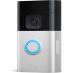Ring b09wzbvwl9 interphone vid�o ip video doorbell plus nickel (mat), noir c872912