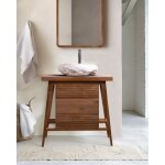 Rio - petit meuble de salle de bain en teck massif