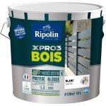Ripolin peinture bois extrieur / intrieur xpro3 ripolin, blanc satin 10 l