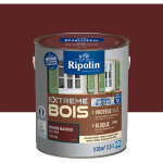 Ripolin - peinture pour bois int�rieur et ext�rieur - satin - 2, 5l - rouge basque ral 3004