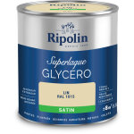 Ripolin - peinture couleur superlaque glyc�ro 2en1 satin - 0, 5l - lin ral 1015