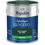 Ripolin - peinture couleur superlaque glyc�ro 2en1 satin - 2l - vert basque ral 6005