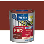 Ripolin - peinture pour fer extrieur - brillant - 2l - rouge basque ral 3004