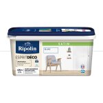 Ripolin - peinture murale toutes pi�ces - satin - 2, 5l - blanc