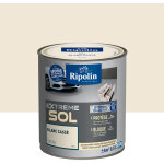 Ripolin - peinture pour sol intrieur et extrieur - satin - 0, 5l - blanc cass