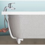 Sanitaire - distribution - colonnette avec flexible serti d'usine - m 1 / 2' - m 3 / 4' - lot de 2 pices ...