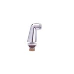 Colonnette luxe monobloc fondue - avec crou 1 / 2 - 14 - sortie mle 3 / 4 - la paire