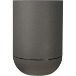 Riviera - jardini�re ronde granit tulipe - plastique - diam�tre 50 cm - gris