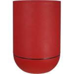 Riviera - pot de fleurs tulipe - granit d40 - rouge