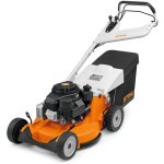 Stihl rm756yc 179cc tondeuse  gazon  essence 54 cm automotrice 80lt ramasseur d'herbe automoteur