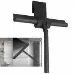 Rnemitery - 8. 66. 5 in raclette de douche avec support en silicone, noyau acier inox pour salle de bain, ...