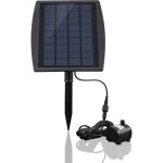 Pompe  eau solaire sans brosse pour bassin pompe  eau solaire pour fontaine avec panneau solaire 9v ...