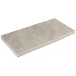 Ro'ma nature - margelle de piscine pierre naturelle atlas - 61x33x3 cm - bord rond - beige