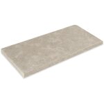 Ro'ma nature - margelle de piscine pierre naturelle sinai - 60x30x3 cm - bord droit - beige