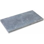 Ro'ma nature - margelle de piscine pierre naturelle sinai - 60x30x3 cm - bord droit - gris