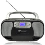 Roadstar rcr - 4635umpbk radio cd cassette portable numerique pll fm, lecteur cd - mp3, usb, aux - in ... Roadstar rcr - 4635umpbk radio cd cassette portable numerique pll fm, lecteur cd - mp3, usb, aux - in ...