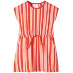 Robe pour enfants avec cordon rose et rouge 92