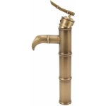 Robinet antique, robinet d'�vier chaud et froid en cuivre pour la cuisine