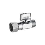 Robinet d'arrt droit 1 / 4 de tour pour wc noyon & thiebault m3 / 8 - f3 / 8