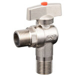 Robinet d?arret wc, de tour � fermeture rapide, mat�riel de plomberie professionnel fournie, adaptable ...