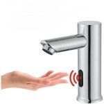 Robinet automatique avec capteur infrarouge, induction, robinetterie de salle de bain, �conomise de l'eau, ...