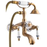 Robinet de baignoire paloma old gold s - 1126 retro