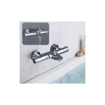Robinet de baignoire thermostatique 20 - 50 ?, acier inoxydable 2 sorties d'eau robinet de douche mitigeur ...
