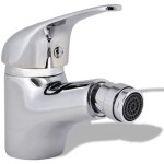 Helloshop26 - robinet de bidet de salle de bain mitigeur de lavabo chrome 55023