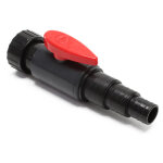 Robinet � boisseau sph�rique avec bague d'�tanch�it� �47mm embout � �tage dimensions 25mm / 31mm / 38mm ...