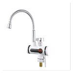 Zvd - robinet chauffe - eau lectrique instantan  affichage led (entre d'eau par le bas)