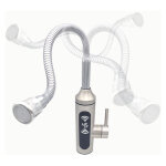 Ccykxa - robinet avec chauffe - eau instantan 3kw, robinet lectrique cuisine avec intgr, affichage ...