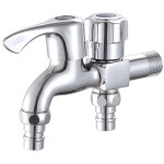 Robinet cuisine alliage mural robinet pour machine � laver lavabo jardin