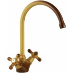 Robinet de cuisine couleur terre franaise avec bec pivotant gattoni 5692 / re0t terre de france