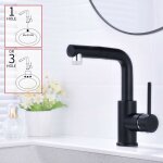 Faustina - robinet cuisine avec douchette 3 fonctions, robinet mitigeur cuisine avec douchette extractible, ...