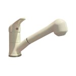 Robinet de cuisine avec douchette extractible blanc paini mixo 45wh573tcz