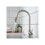 Serbia - robinet de cuisine avec douchette extractible mitigeur cuisine bross en acier inox robinet ...