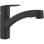 Robinet de cuisine avec douchette grohe noir mat