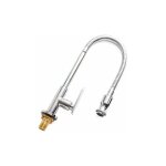Robinet de cuisine extérieur 360 ° rotatif monotrou mitigeur robinet de cuisine eau froide robinet de ... Robinet de cuisine extérieur 360 ° rotatif monotrou mitigeur robinet de cuisine eau froide robinet de ...