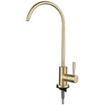 Robinets de cuisine robinet de filtre � eau, robinet de filtre � eau froide simple � col de cygne pour ...