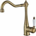 Robinet de cuisine en laiton vintage, robinet de cuisine antique orientable  360, robinet d'vier maison ...