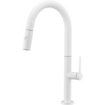 Greenice - imex gce017 / bl samoa grifo de cocina blanco mate - ref: gce017 / bl Greenice - imex gce017 / bl samoa grifo de cocina blanco mate - ref: gce017 / bl