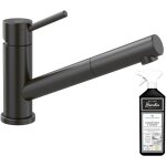 Villeroy&boch - robinet cuisine rabattable villeroy et boch como shower window anthracite + nettoyant ...