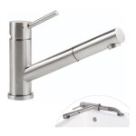 Villeroy&boch - robinet cuisine rabattable villeroy et boch como shower window inox