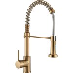 Jn. songs - robinet cuisine avec ressort en spirale robinet d'évier en acier inox rotatif 360° mitigeur ... Jn. songs - robinet cuisine avec ressort en spirale robinet d'évier en acier inox rotatif 360° mitigeur ...