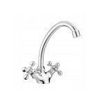 Robinet de cuisine rétro sur pied stilo bki 060d chromé Robinet de cuisine rétro sur pied stilo bki 060d chromé